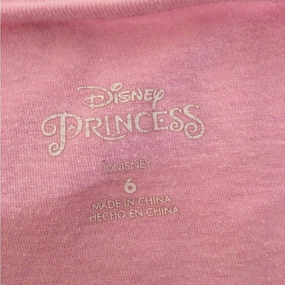Girls Disney princess short sleeve Lacey shirt. - Picture 9 of 9
